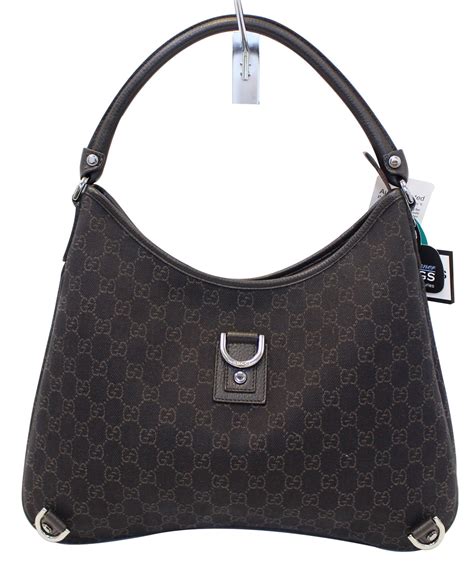 gucci black monogram tote bag|gucci monogram hobo bag.